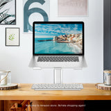Laptop Stand, Ergonomic Aluminum Height Adjustable Computer Stand Laptop Holder for Desk