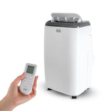 BLACK+DECKER Portable Air Conditioner, 10,000 BTU (6,000 BTU SACC) for Rooms Up To 450 Sq. Ft., Portable AC with Full Function Remote Control & Window Kit, BPP06WTB, White