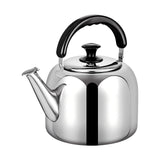 Whistling Stovetop Tea Kettle,Food Grade 316 Stainless Steel,Hot Water Fast to Boil,Stovetop Kettle with Ergonomic Handle,4.2 Quart Capacity