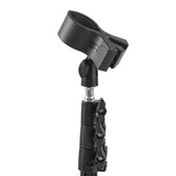 New valley warbler Hair Dryer Tripod Stand with Universal Clip, 20-63 Inch Adjustable Tripod Holder, Black