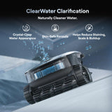 Beatbot Aquasense X Robotic Pool Cleaner with AstroRinse Cleaning Station — Hands-Free Cleaning, AI Vision, All-in-One Cleaning, Smart Navigation, Debris Detection, 23L Debris Bin, Voice Control