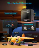 Adventurer 5M Pro 3D Printer, 600mm/s Max High-Speed 3D Printers with Auto Leveling