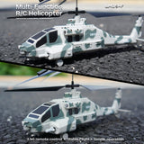OBEST Camouflage RC Helicopter, Remote Control Military Helicopter with 2.4G 3.5CH, Missile Launch, One-Key Takeoff/Landing, Altitude Hold, 60M Control Distance