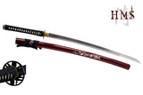 Hand Forged 1045 Carbon Steel Root Claw Katana Full Tang Sword