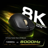 VGN F2 Ultra Lightweight Wireless Gaming Mouse with Programmable Buttons