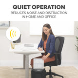LX41-DB 8-Sheet Micro-Cut Paper Shredder for Home Office Fellowes