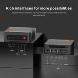 BOSGAME P4 Ultra Linux Mini PC, Ryzen 7 7730U 16GB DDR4 1TB PCIe SSD