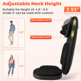 YOSSMO Shiatsu Neck and Back Massager with Heat, Back Massager for Pain Relief Deep Tissue, 8D Kneading Massage Chair Pad for Home Office, Gifts for Men Women