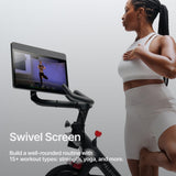 Peloton Exercise Cross Training Bike, Indoor Stationary Spin Bike for Home Workouts, Space-Friendly Exercise Equipment for Cardio and strength Workout & Indoor Cycling