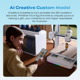 Multi-Color 3D Printer with AI Camera, Auto Leveling, Auto Filament Feeding, Direct Drive Extruder