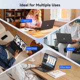NIMO 15.6" Laptop, Intel 6 Cores I3-1215U 32GB RAM 1TB SSD (Up to 4.4GHz, Beat R5 7520U), 65W Fast PD 180° Viewing Wi-Fi 6 Backlit Keyboard Computer for Business Work Creator Student Study and Home