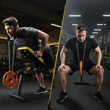 Leather Neck Harness for Weight Lifting – Adjustable Head Strap with Heavy-Duty Steel Chain & Microfiber Padding – Neck Exerciser for Bodybuilding, Boxers & Gym Workout (Black)