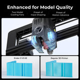 Creality Ender 3 V3 KE 3D Printer Up to 500mm/s Printing Speed, 1kg x 2 Pack High Speed ,