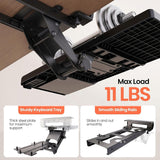 Klearlook Upgraded Ergonomic Keyboard Tray Under Desk, 24.4"x10"