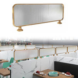 Dining Area Divider - Low Countertop Fence for Home, Kitchen, Office, Restaurant & Hotel Decor | Stylish Space Separator & Privacy Screen