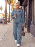 Trendy Queen Women Sweatsuits Casual Fall 2 Piece Matching Sweat Sets 2026