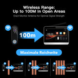 Wireless Doorbell Camera with 7" Touchscreen Monitor, 1080P Video Door Phone Intercom System 2.4G/5G WiFi, PIR Motion Detection, Local Storage, No Monthly Fee, 2-Way Audio, Night Vision, App Control