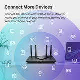 TP-Link AX1800 WiFi 6 Router V4 (Archer AX21) – Dual Band Wireless Internet Router, Gigabit Router, Easy Mesh, Works with Alexa - A Certified for Humans Device TP-Link