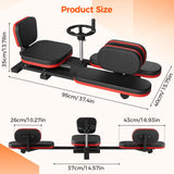 Adjustable Leg Stretcher Machine,Leg Stretcher Split Machine,Heavy Duty Steel 330lbs Leg Extension Bench for Home Yoga Gym Dance,Adult,Kids Training Fitness Leg Flexibility,Relieving Hip Tightness