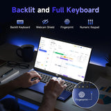 NIMO 17.3" FHD AI Creator Laptop, AMD Ryzen 5 6600H (6C/12T, Up to 4.5GHz) 16GB DDR5 512GB SSD, Big Screen Notebook with 100W PD Fast Charge, Backlit KB, Fingerprint for Work, Study & Streaming