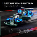 Xelabrion Remote Control Airplane Car Toys for Kids Ages 4-6-8-10-12, 2-In-1 Foam RC Plane Car Jet Mini Drone, Racing Car Stunt Plane Toys for Kids Boys 4 5 6 7 8 9 10 Year Olds Indoor Outdoor Playing