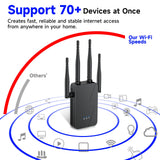 WiFi Extender Signal Booster for Home, 15000sq.ft Wireless Internet Repeater