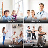 JJFFTAO Aluminum Alloy Height Measurement 5-Section Portable Height Measure 8-82 inch/20-210 cm/Unit with cm & inch for Offices, Gyms, School and Physical examinations