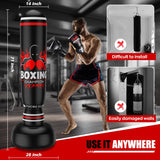 Freestanding Punching Bag for Adults Teens, 69'' Boxing Bag with Stand, Includes Boxing Gloves & Air Pump, Kick Boxing Training Equipment for MMA, Muay Thai, Kickboxing, Fitness for Beginners
