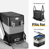 BougeRV 53 Quart Insulated Protective Cover, 12 Volt Portable Refrigerator Cover, Car Freezer Cover (Refrigerator NOT Included)