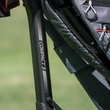 Bag Boy Compact 3 Golf Push Cart, Easy Three-Step Open & Close, Scorecard Console, Beverage Holder Bag Boy