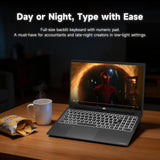 NIMO 15.6" FHD Laptop, 16GB RAM 1TB SSD 13th Gen Intel Twin Lake (up to 3.6GHz Beat i3-10110U) for Student & Office with 2 Year Warranty 65W Type-C, 53.58Wh Battery Backlit Keyboard Fingerprint