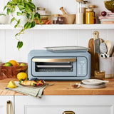 Air Fryer Toaster Oven 15L, 9-Slice Infrared Convection Countertop Oven, 10-in-1 Air Fry, Toast, Bake & Broil, Stainless Steel Design