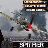 ANBURI RC Plane 4-CH RC Airplane – RC Airplane Ready to Fly Upgrade P-40 Warhawk Remote Control Airplanes for Beginners Adult with Beginners with Xpilot Stabilization System