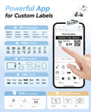 NIIMBOT B1 Pro 300 DPI Label Maker with Red & Black Printing, Blue