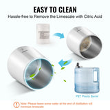 Water Distiller, 1.1 Gal Distilled Water Machine, 750W Pure Water Distilling w/BPA Free Plastic Container | White VEVOR