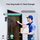 BOIFUN 2K Video Doorbell, Wireless Doorbell Camera, 166° Wide View & Chime