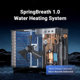 23,000 Gallons Inverter Pool Heat Pump for Inground Pools 220V