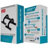 Push Up Bars - Home Workout Equipment Pushup Handle With Cushioned Foam Grip and Non-Slip Sturdy Structure - The Push Up Handles for Floor are Great for Strength Workouts - Push Up Bars for Men Women N1Fit