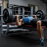RitFit 7-foot Olympic Barbell Bar, General Purpose Weight Bar Suitable for Olympic Lifts and Power Lifts, 500LBS Capacity