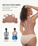FeelinGirl Women Underbust Waist Trainer Corset Vest Tummy Control Workout