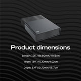 Seagate One Touch 24TB External Hard Drive Desktop HDD - USB-C Compatible with Most Windows and macOS