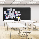 Felt Bulletin Board 96x48 inches, Decorative Pin Board for Home & Office