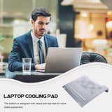 Laptop Cooling Pad Stand Under 17.3 Inch with Dual Fans Aluminum