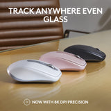 Logitech MX Anywhere 3S Compact Wireless Mouse, Fast Scrolling, 8K DPI Any-Surface Tracking