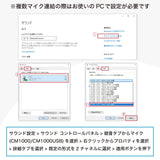 Sound Tech CM-1000USB Table Top Conference Meeting Microphone with Omni-Directional Stereo USB VEC