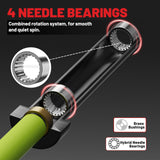 7FT Olympic Barbell 45 lb Barbell 2 INCH 1000lbs Capacity Olympic Bar with Moderate Knurling For Squats Curls Deadlifts Green