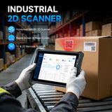 ONERugged M10N Rugged Tablet with HW N4680 Barcode Scanner, 10.1" Windows 11 Pro Industrial Tablet, 1000 Nits Sunlight Readable, Intel N150, 8+128GB, 4G LTE, WiFi 6, IP65 Heavy-Duty PC for Warehouse