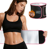 MORECOO Waist Trainer for Women/Men, Waist Sweat Band, Stomach Wrap, Belly Band Sweat Belt, Body Shaper Belt Red