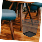 2 Pack Metal Mesh Wastebasket Square Trash Can for Office