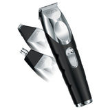 Wahl Groomsman Pro All in One Beard Trimmer for Men, Mens Beard Trimmer Rechargeable Cordless Hair Trimmer, Includes 3 Attachment Heads for Beard, Nose, & Ear Hair Trimming - Model 5617